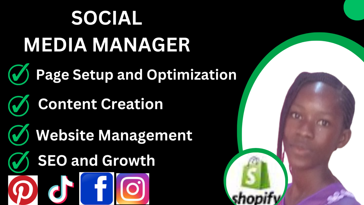 I Will Be Your Pro Social Media Content Creator and Social Media Manager