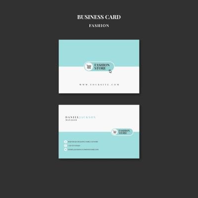 Fashion Sales Business Card Template – Free Download