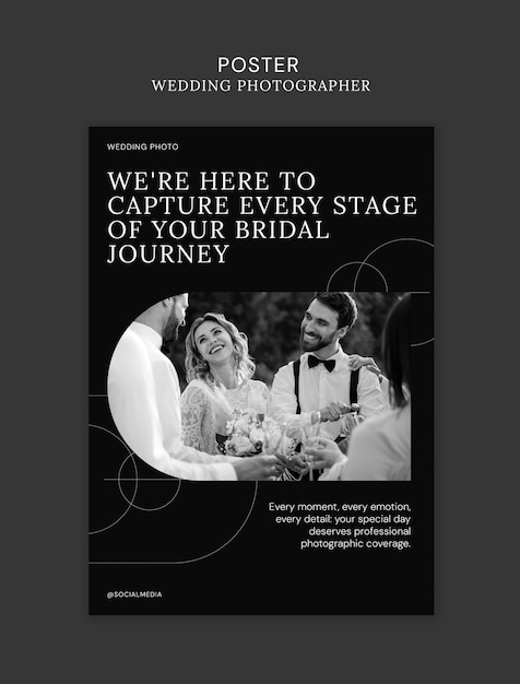 Wedding Photographer Template Design for Stunning Visuals – Free Download