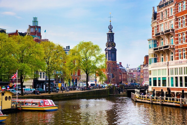 Explore Amsterdam’s Old Town Canal Boats – Free Stock Photos for Download