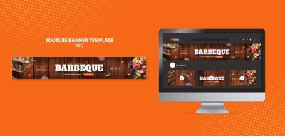 Creative BBQ Template Design – Free Download, Download Free Stock Photo