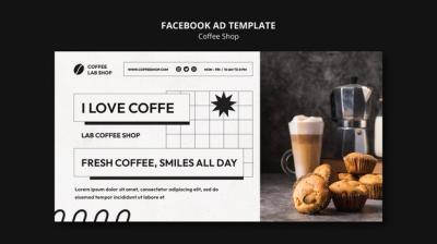 Coffee Shop Facebook Template – Free Download