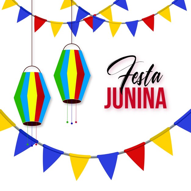 Happy Festa Junina Background for Social Media Design Banner â Free Download