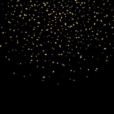 Gold Confetti on Black Background – Download Free Stock Photo