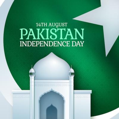 Pakistan Independence Day Illustration – Free Download