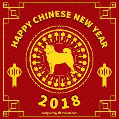 Red Chinese New Year Background – Free Download