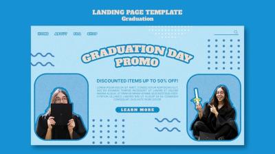 Graduation Day Landing Page Template – Free Download