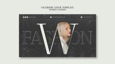 Women’s Fashion Facebook Cover Template – Download Free Stock Photo