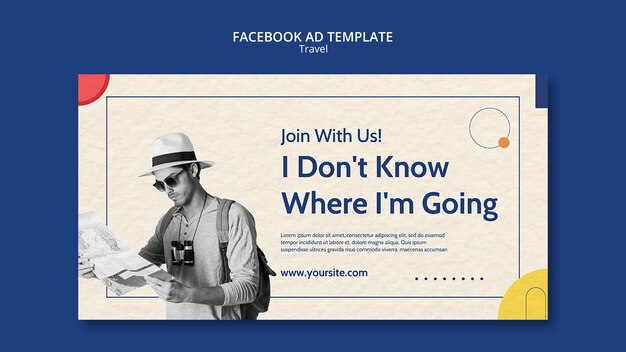 Travel Adventure Facebook Template – Free to Download