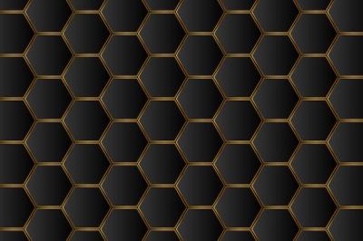 Gold Hex Background Split Hexagons – Free Stock Photo, Download for Free