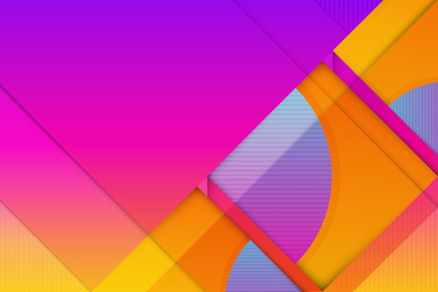 Gradient Geometric Background – Free Download