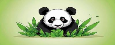 Black and White Panda Surrounded by Green Leaves – Free Stock Photo, Download Free