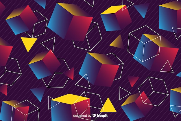 Discover 80 Backgrounds Featuring Geometric Shapes – Free Download