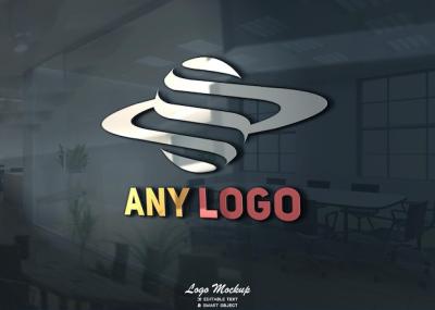 Premium Logo Mockup – Free Download