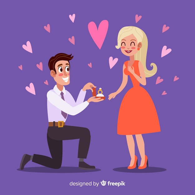 Romantic Proposal Concept – Free Stock Photo Download