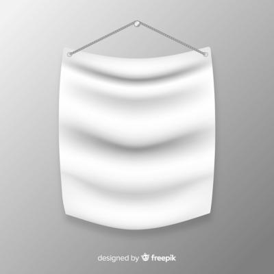 White Fabric Banner – Free Stock Photo, Download for Free