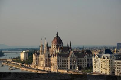 Hungarian Parliament Building Against Clear Sky – Free Stock Photo for Download