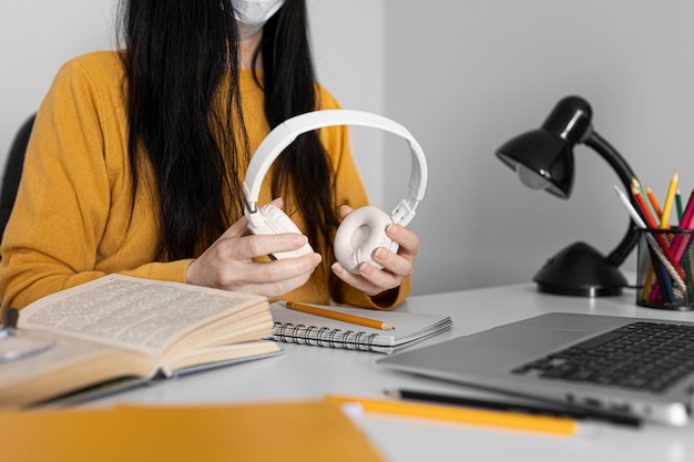 Close Up of Hands Holding Headphones – Free Stock Photo, Download for Free