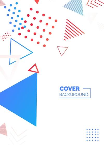 Covers Templates Set Featuring Bauhaus, Memphis, and Hipster Style Graphic Geometric Elements for Placards, Brochures, Posters, Covers, and Banners – Free Download