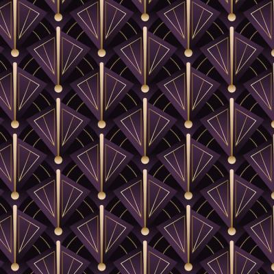 Art Deco Gradient Seamless Pattern – Free to Download