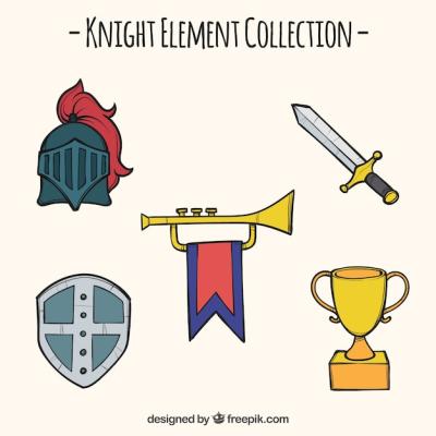 Medieval Elements Vector Pack – Free Download