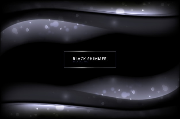 Realistic Black Shimmer Background – Free Download