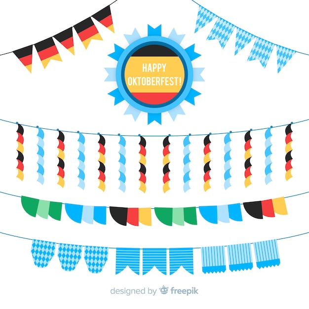 Oktoberfest Garland Collection – Free Download, Free Stock Photo