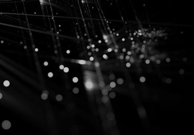 Black and White Bokeh Particles – Free Stock Photo for Download