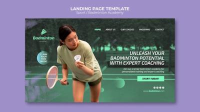 Sport Template Design for Your Next Project – Free to Download