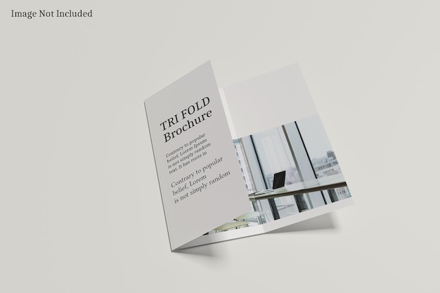 Tri Fold Brochure Mockup A4 – Free Download