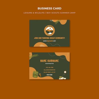 Leisure and Wildlife Template Design â Free Download