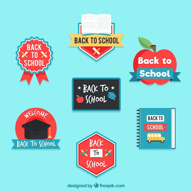 Back to School Labels Collection – Free Stock Photos for Download