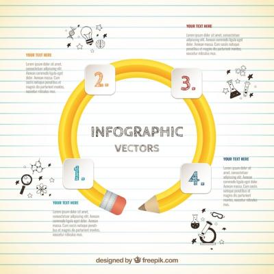 Education Infographic Template – Free Download, Download Free Stock Photo