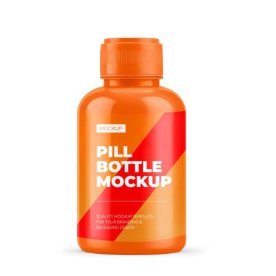 Supplement Pills Bottle Mockup – Download Free Stock Photo