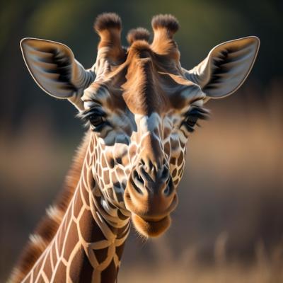 A Close Up View of a Curious Giraffe – Free Download