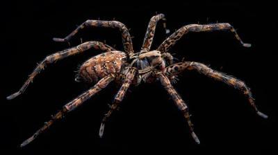 Closeup of Spider on Dark Background – Free Stock Photo, Download for Free