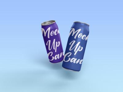 Soda Drink Can Mockup – Free to Download