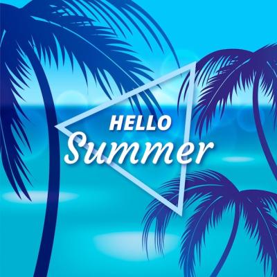 Realistic Summer Background – Free Download for Stunning Designs