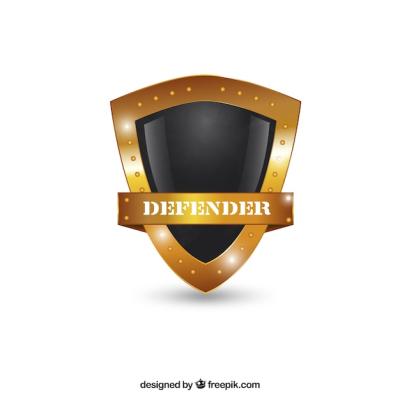 Shield Defender Vector Template – Free Download