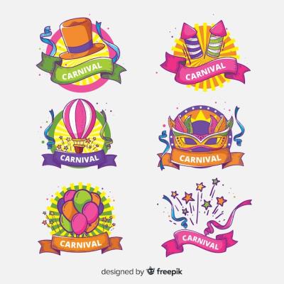 Brazilian Carnival Label Collection â Free Stock Photos for Download