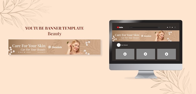 Elegant Beauty Template Design – Free to Download