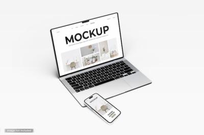 Laptop and Phone Screen Mockup – Free to Download