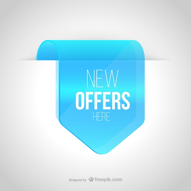 New Offers Tag – Free Stock Photo for Download