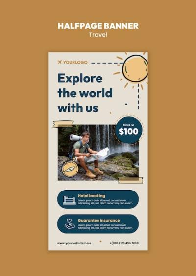 Travel Template Design for Stunning Projects – Free Download