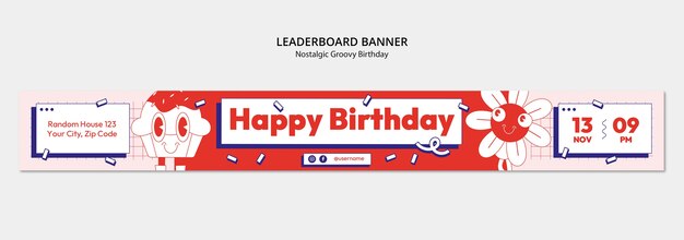 Birthday Template Design – Free Download