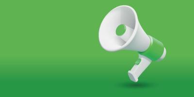 Realistic Green Loudspeaker Background – Free Download