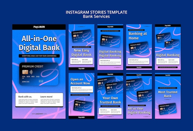 Gradient Digital Banking Template – Free Download