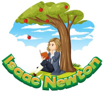 Isaac Newton Under Apple Tree – Free Stock Photo Download