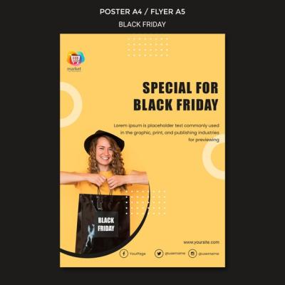 Black Friday Flyer Template for Effective Promotions – Free Download