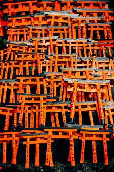 Fushimi Inari Red Torii in Japan – Free Download, Download Free Stock Photo